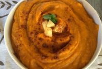 Comforting Butternut Squash Sweet Potato Apple Soup