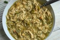 Zesty Slow Cooker Salsa Verde Chicken Tacos