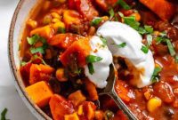 Hearty Sweet Potato Chili