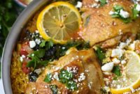 Sun-Kissed Mediterranean Chicken & Rice