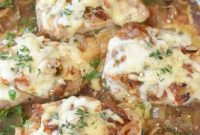 Smothered French Onion Pork Chops