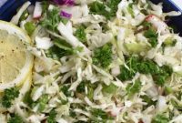 Fresh Lebanese Cabbage Slaw