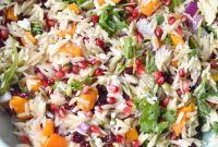 Hearty Autumn Orzo Salad