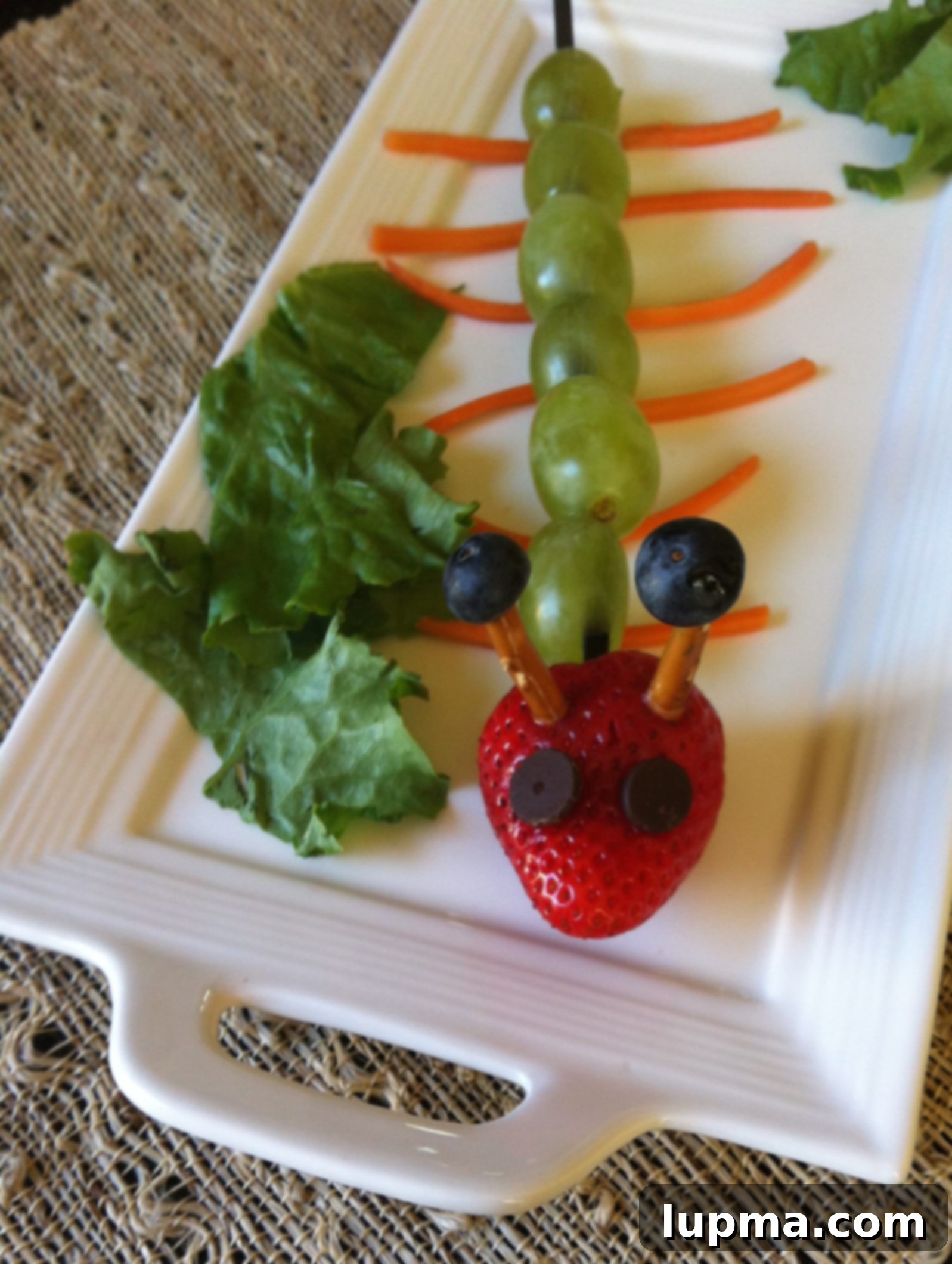Fun Fruit Caterpillar Snacks 3 Fruit Caterpillar