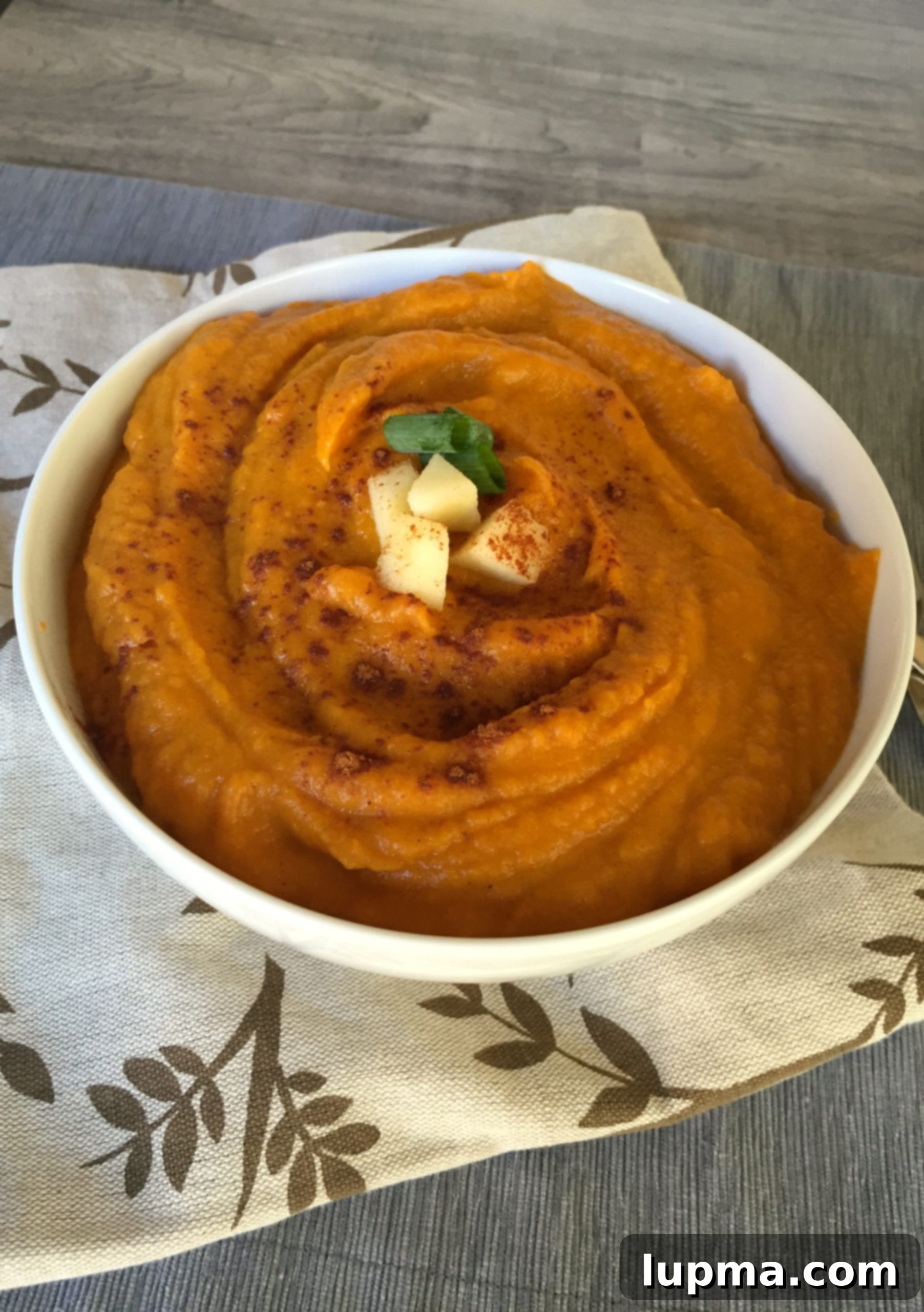 Comforting Butternut Squash Sweet Potato Apple Soup 3 Ingredients for Butternut Squash Sweet Potato Apple Soup