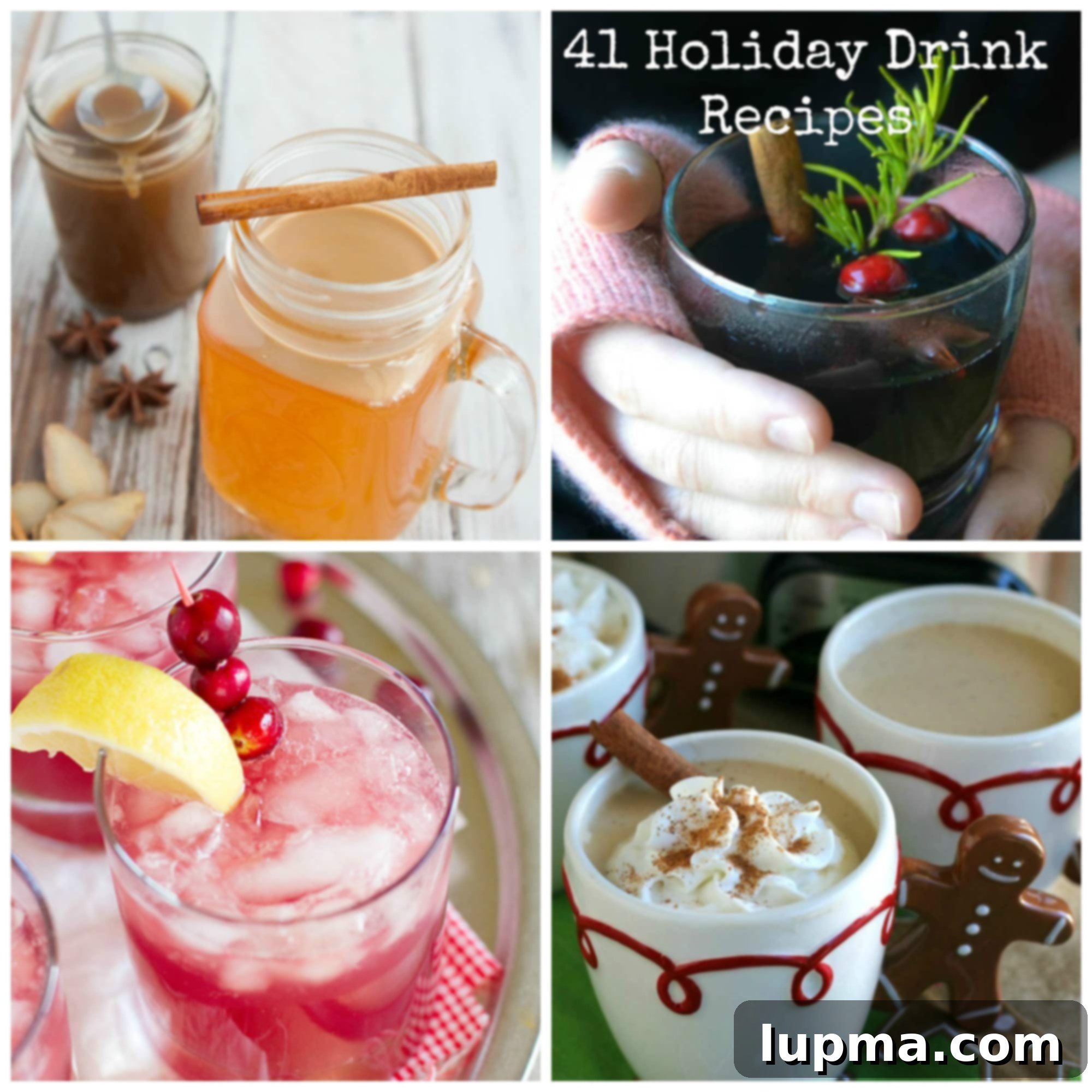 41 Holiday Drink Inspirations 2 Holiday Drinks