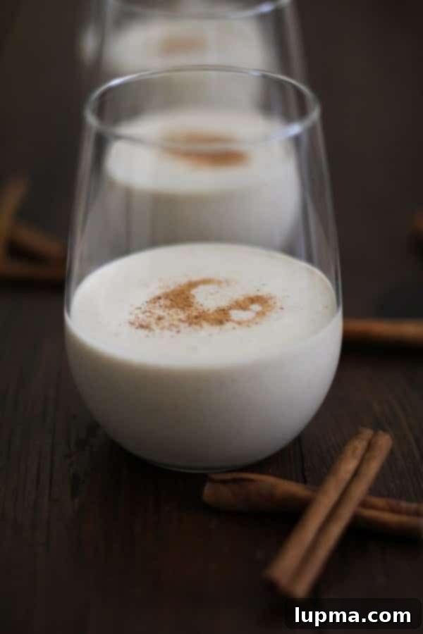 41 Holiday Drink Inspirations 7 vegan-eggnog
