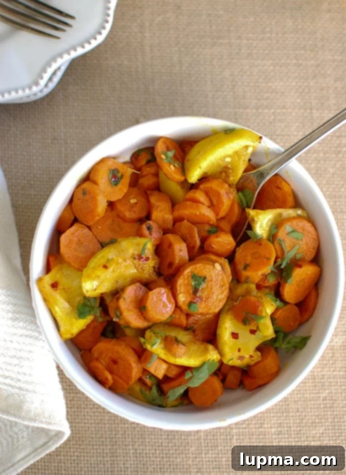 Moroccan Spice Roasted Carrots 2 Moroccan Roasted Carrots