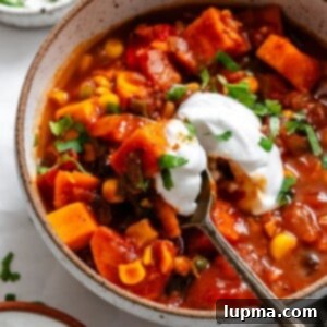 Hearty Sweet Potato Chili 12 Sweet Potato Chili 1200 x 1200