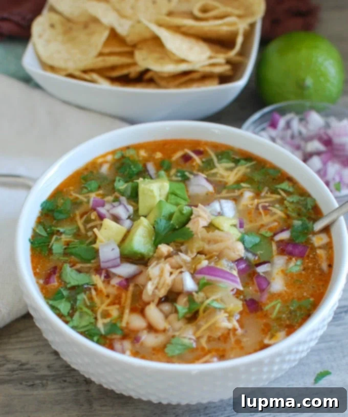 Ultimate Loaded Smashed Potatoes 7 Slow Cooker White Chicken Chili - comforting