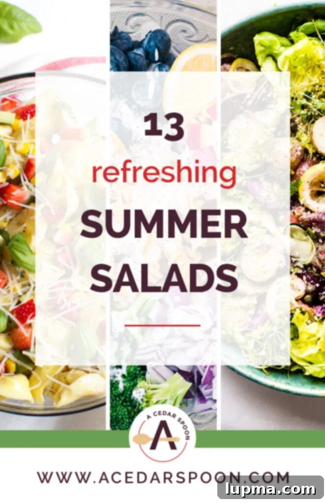 Cool Off with 13 Refreshing Summer Salads 2 A colorful and vibrant summer salad, perfect for a picnic.