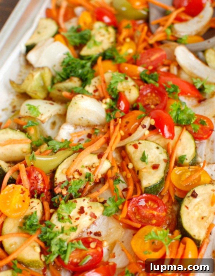 One-Pan Balsamic Chicken and Roasted Vegetables 5 Sheet Pan Honey Balsamic Chicken Tenders and Vegetables with Extra Veggies