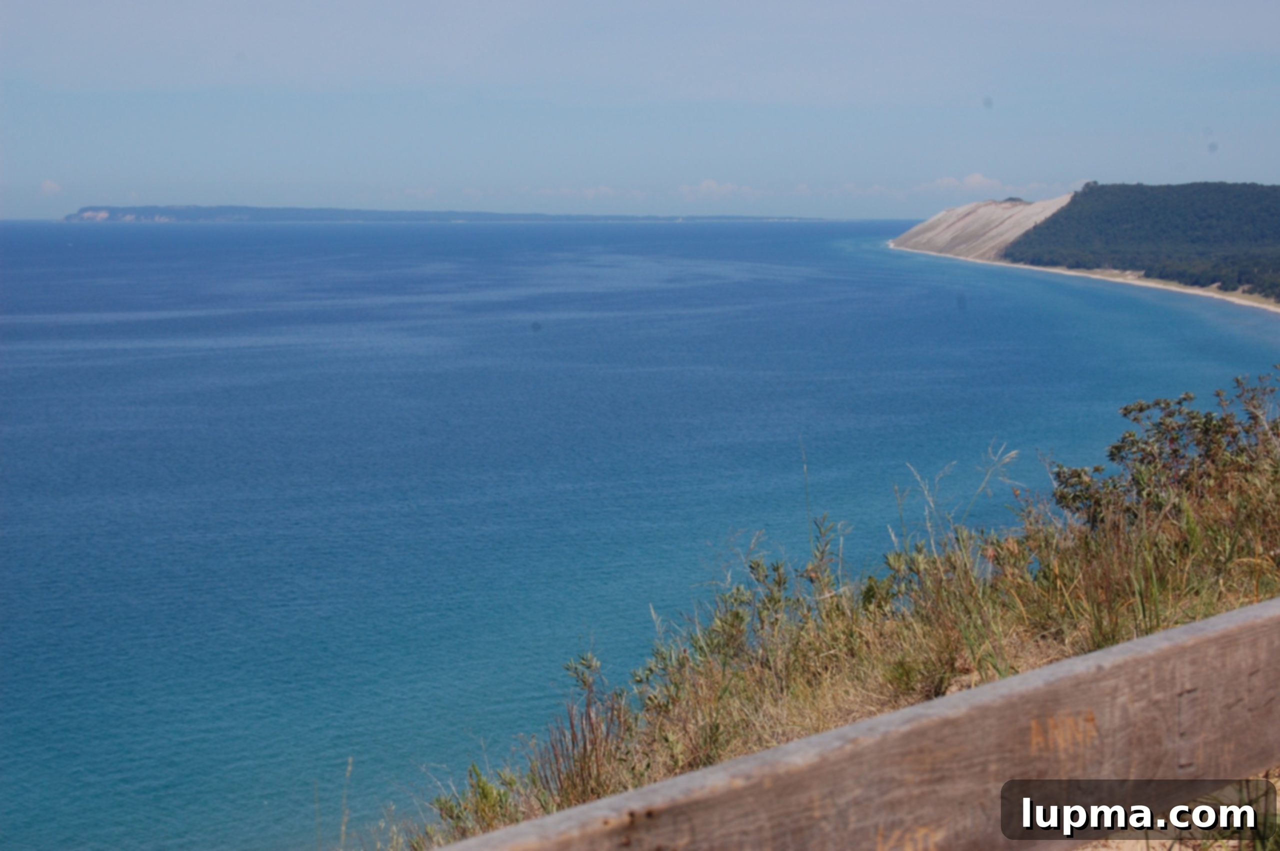 Sleeping Bear Dunes National Lakeshore, a vast expanse of sand dunes