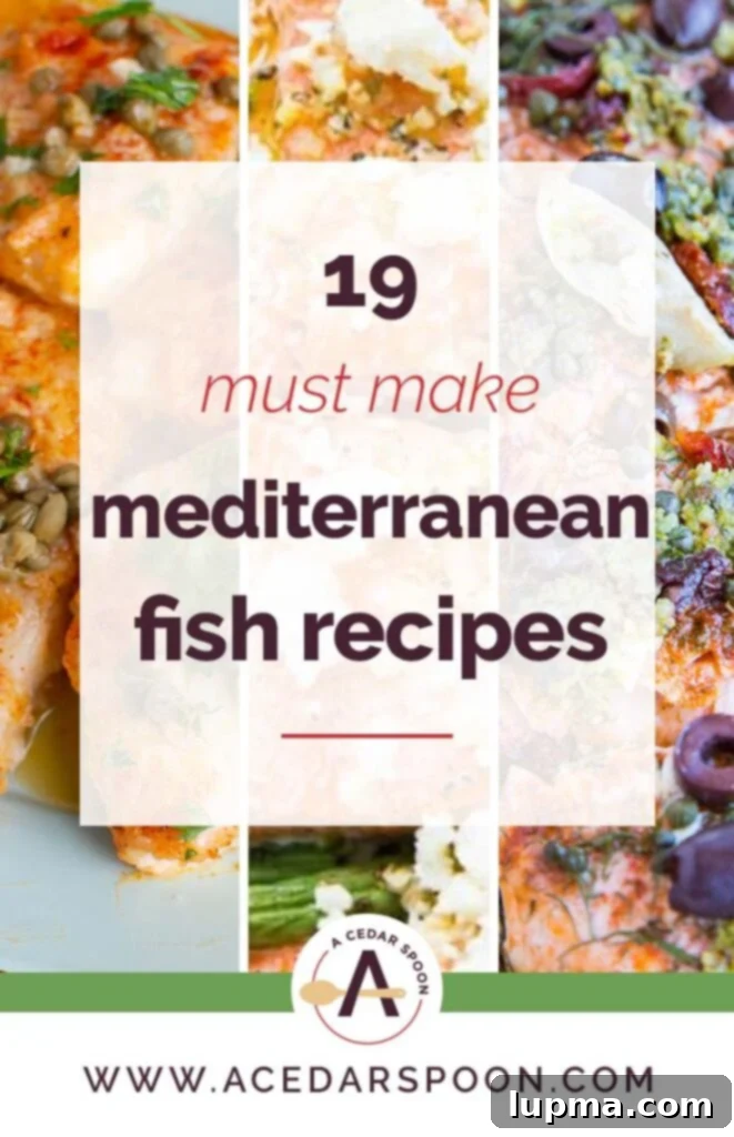 19 Fresh Mediterranean Fish Recipes for a Taste of the Sea 2 19 Must Make Mediterranean Fish Recipes Collage