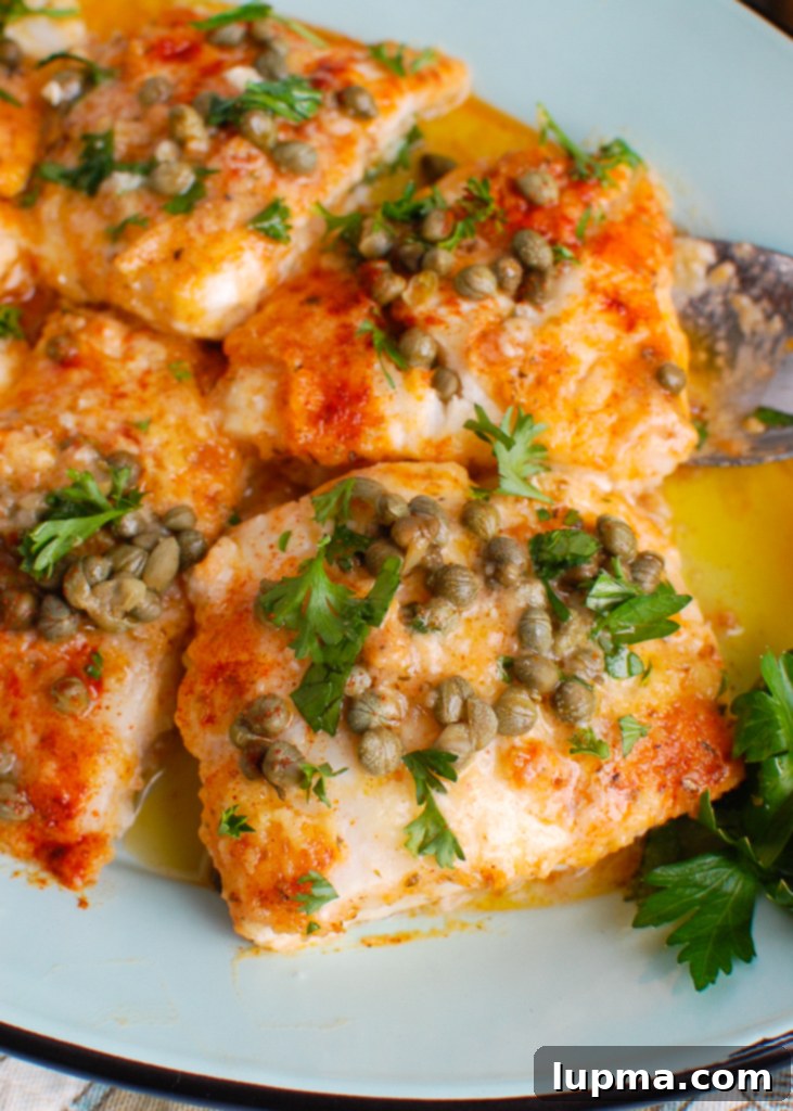 Baked Cod with Lemon