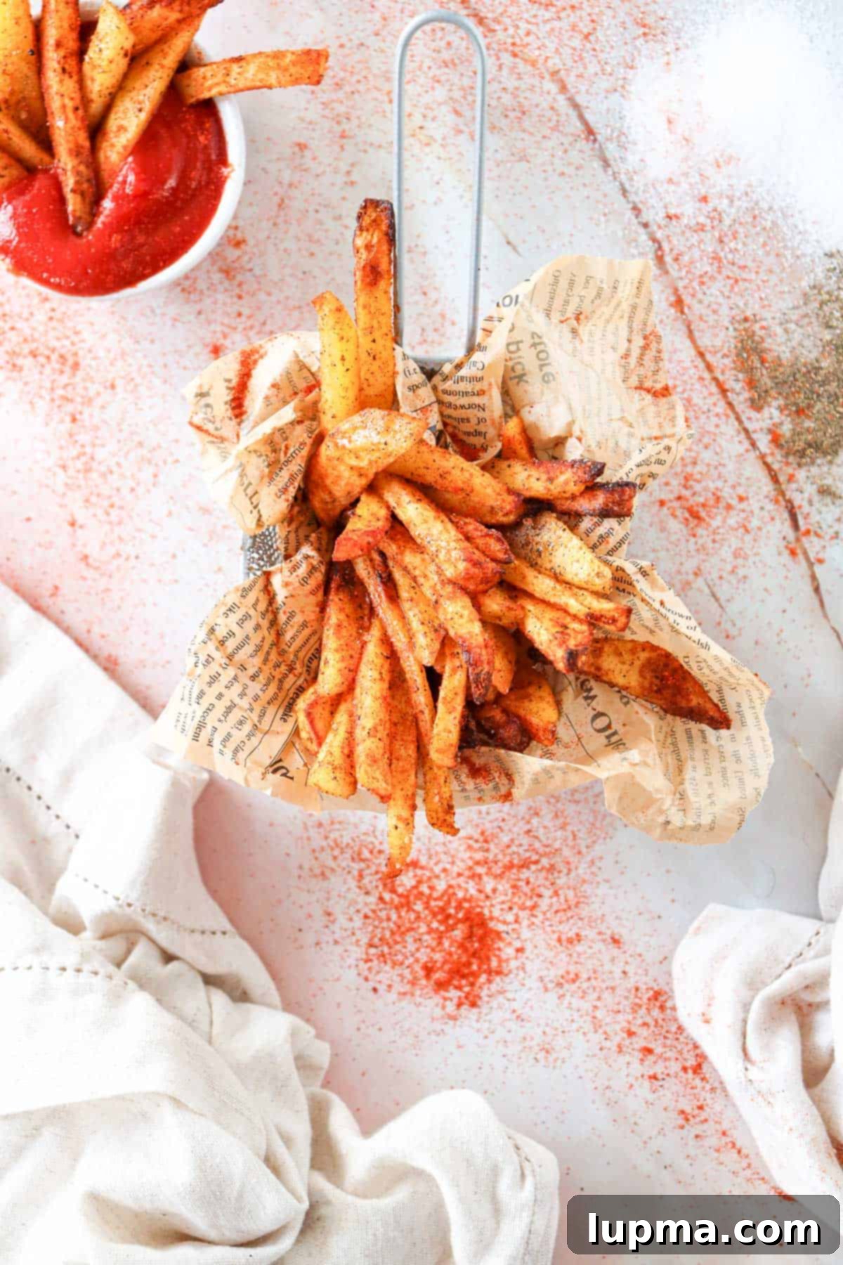 Crispy Air Fryer French Fries: The Perfect Recipe 3 Air Fryer French Fries Recipe with seasoning