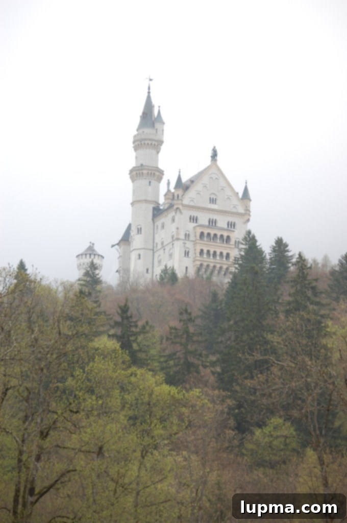 The majestic Neuschwanstein Castle, a world-famous fairytale landmark