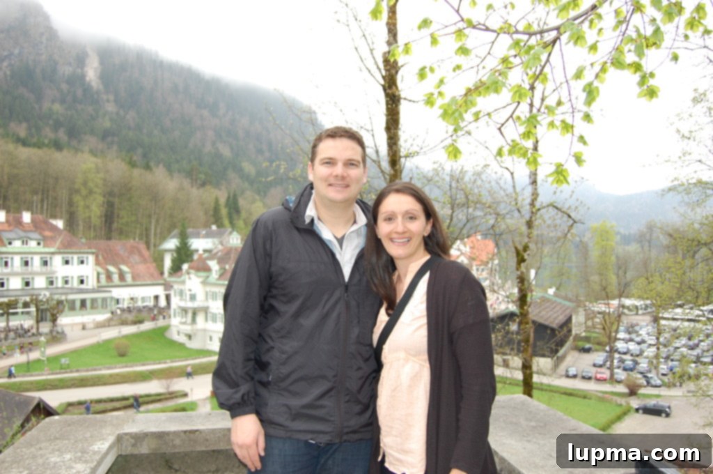 Charming streets and architecture of Füssen, Germany