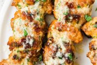 Garlic Parmesan Chicken Kebabs