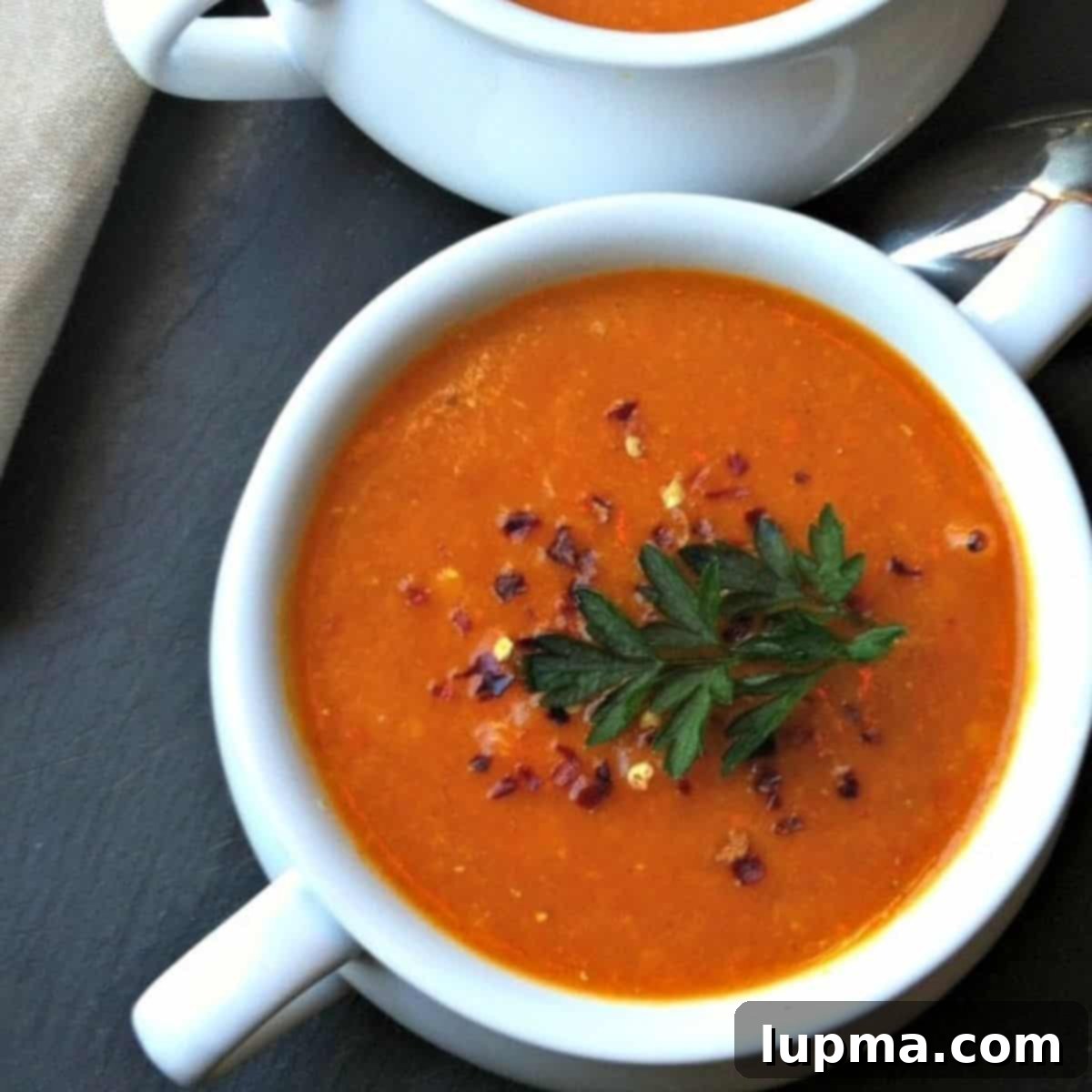The Ultimate Collection of Lentil Soup Recipes 14 Red Lentil Coconut Soup 1200 x 1200