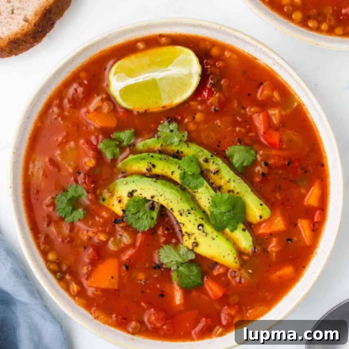 The Ultimate Collection of Lentil Soup Recipes 7 Mexican Lentil Soup 1200 x 1200