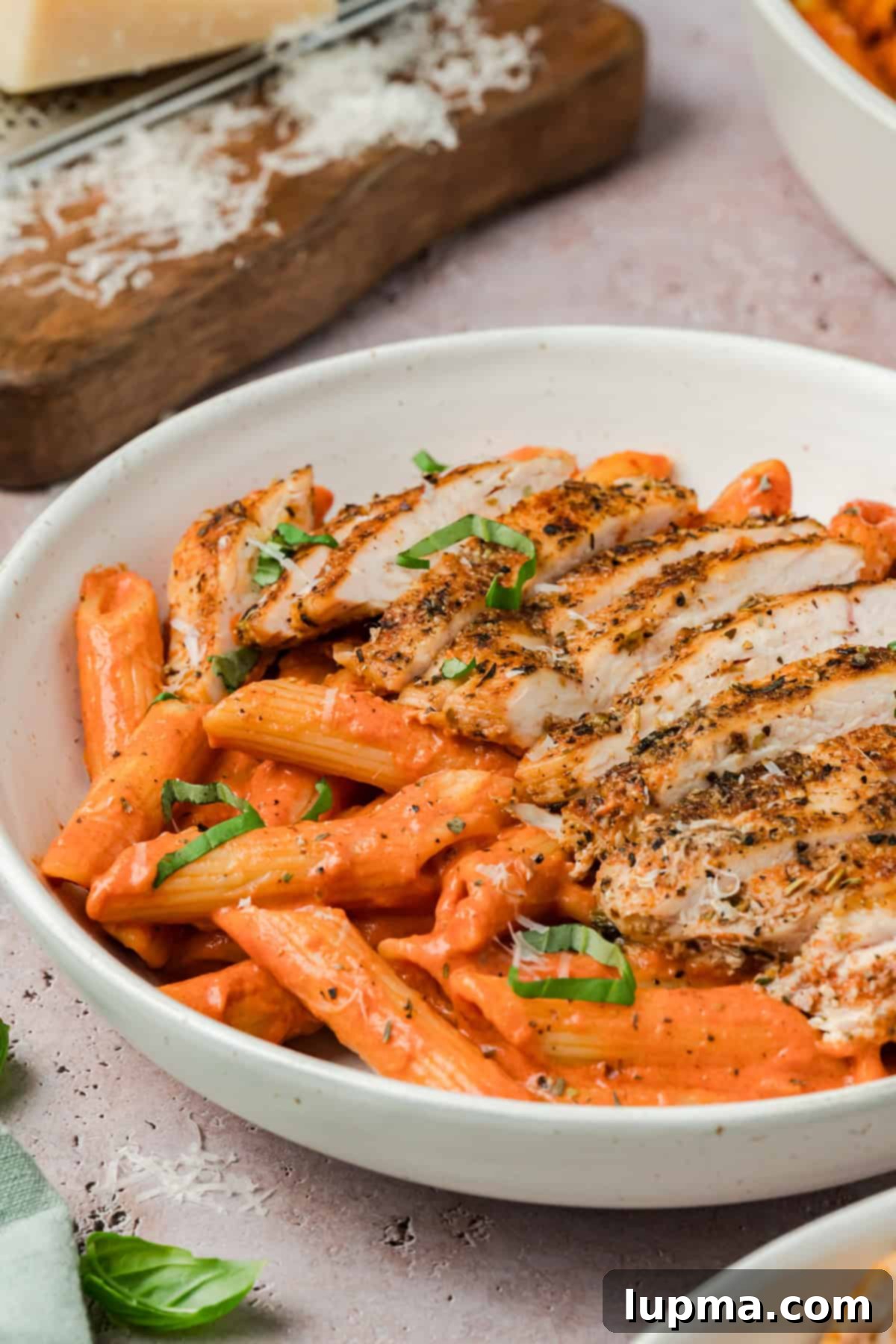 Creamy Chicken Tomato Pasta