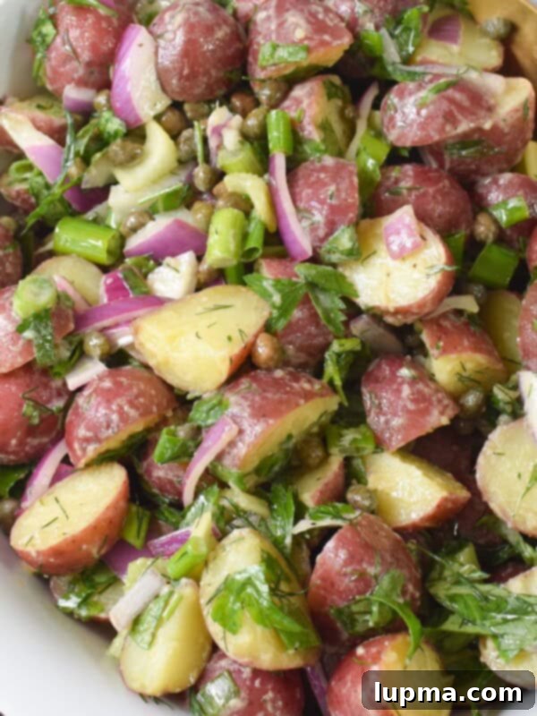 No Mayo Potato Salad