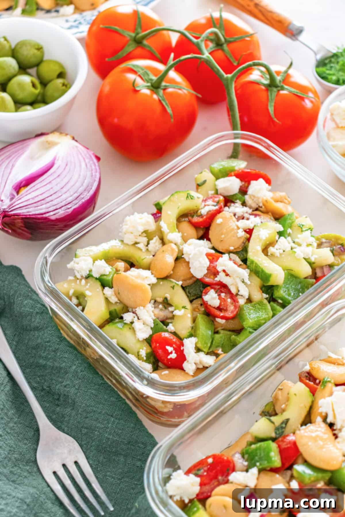 Greek Gigantes Bean Salad 11 Easy Butter Bean Salad