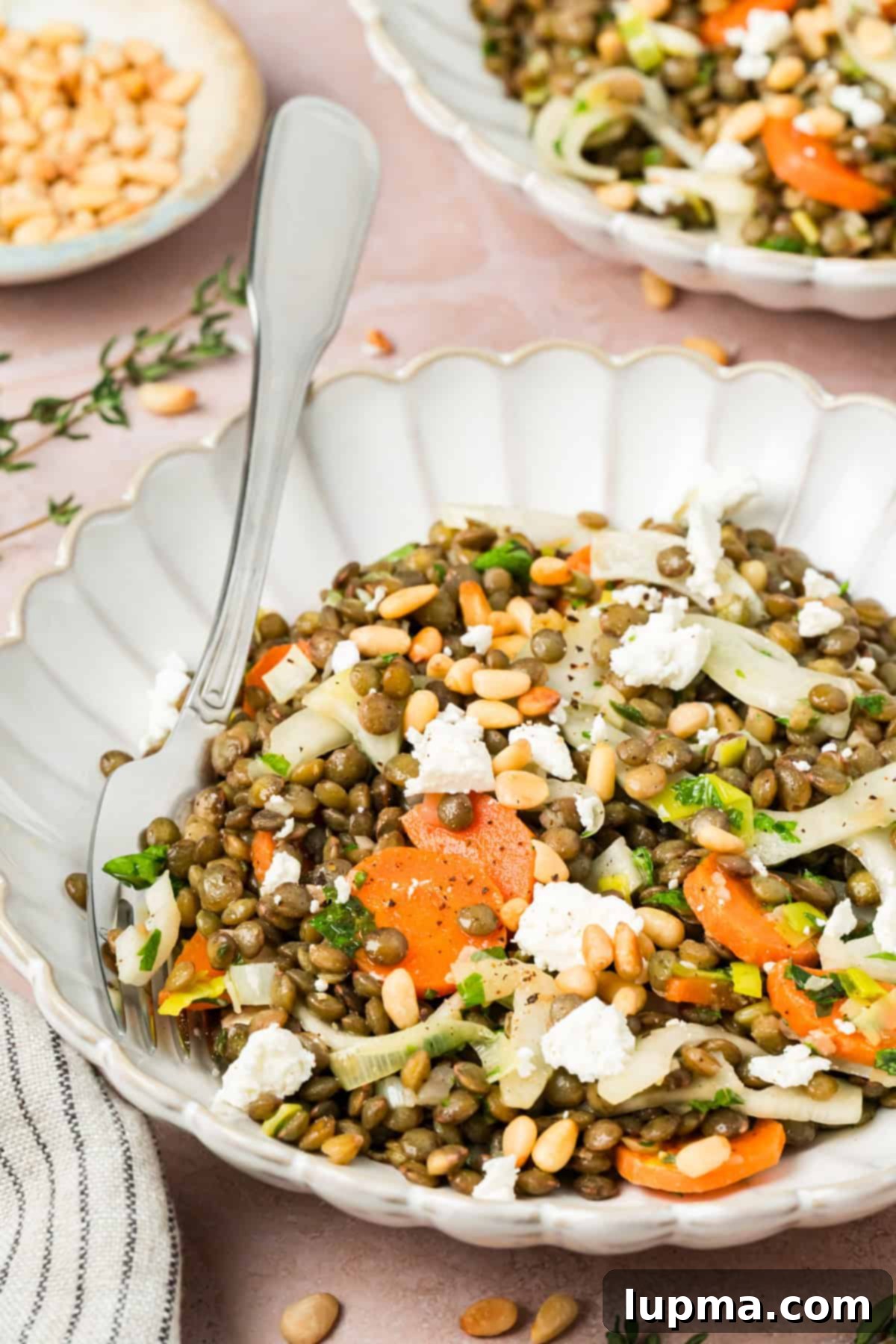 Make-ahead French Lentil Salad