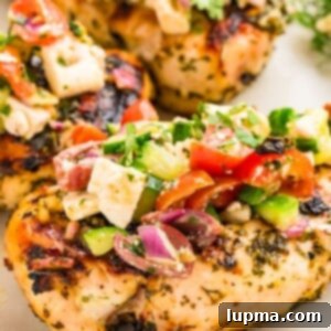 Easy Grilled Mediterranean Chicken Breasts