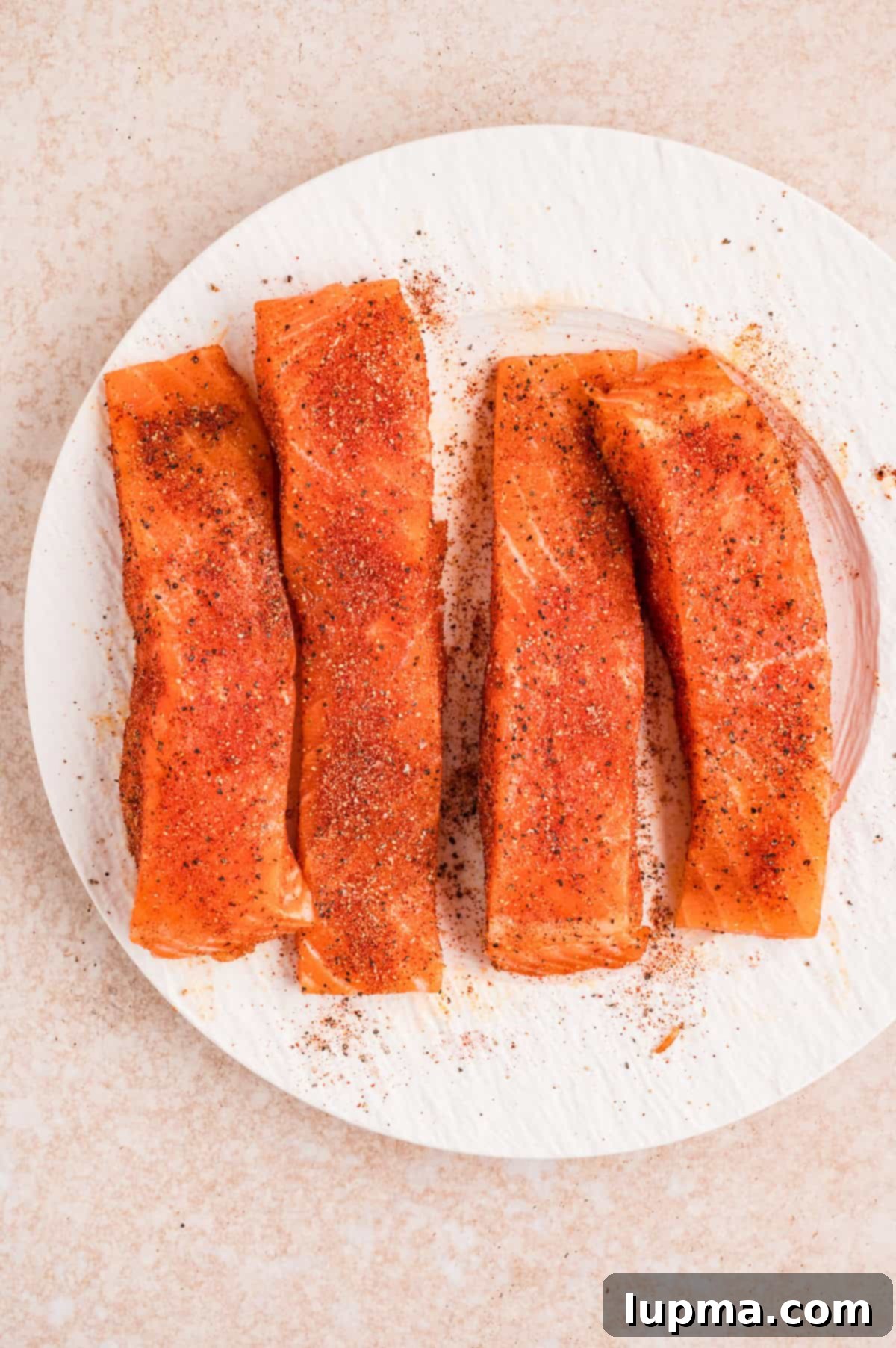 Spiced Salmon for Bang Bang Salmon 