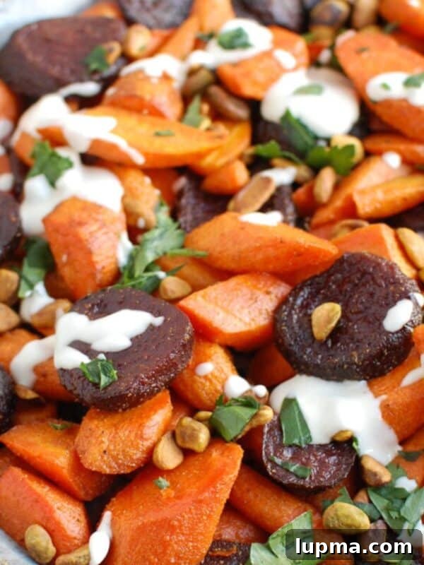 Roasted Carrots and Beets with Tahini 1200 x 1200