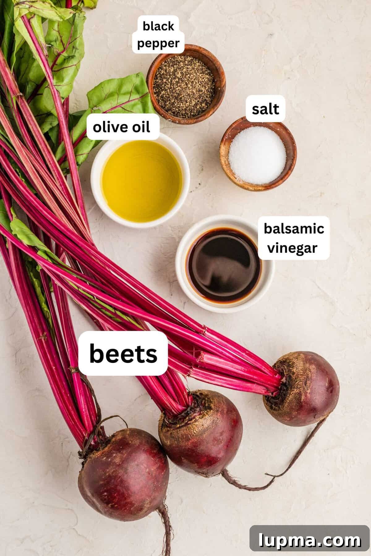 Roasted Beets recipe ingredients 