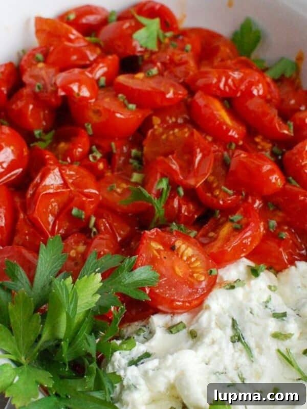 Mediterranean Warm Lemon Olives with Herb Garlic Dip — 10 Minutes 12 Goat Cheese and Roasted Tomato Dip 1200