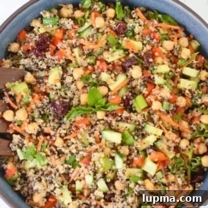 Moroccan Chickpea Salad with Roasted Veggies & Citrus Dressing 10 Moroccan Chickpea Quinoa Salad
