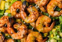 Grilled Shrimp Salad with Cilantro-Lime Vinaigrette