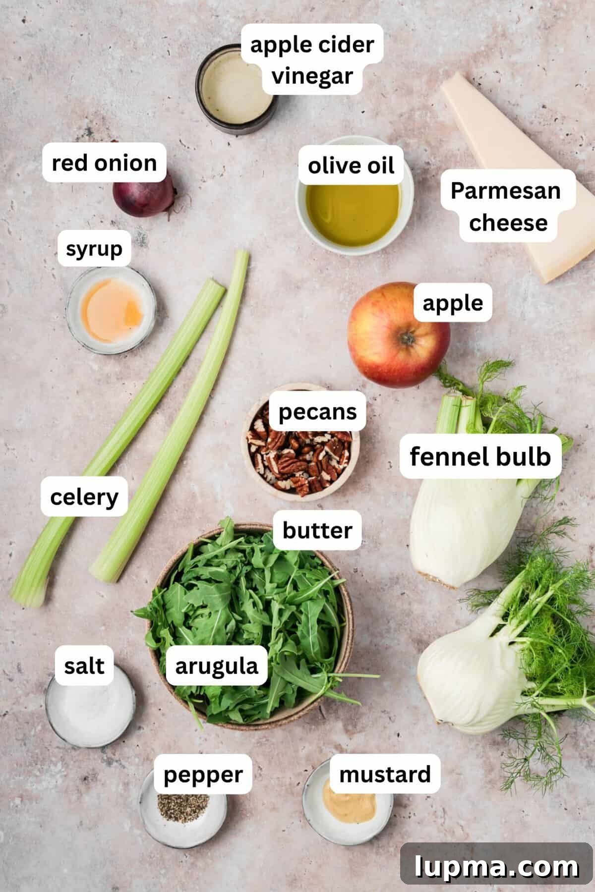Apple Celery Salad recipe ingredients