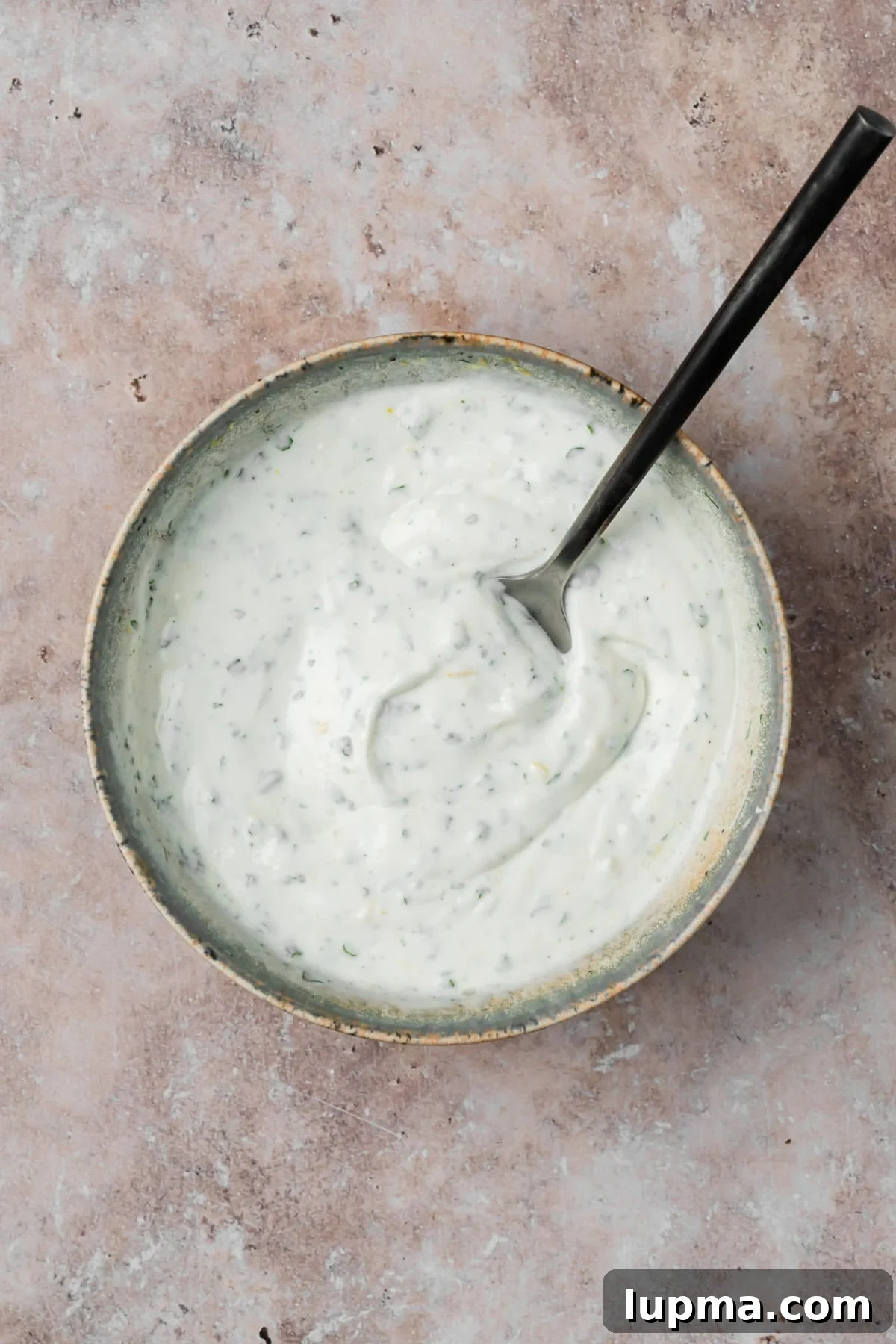 Herb Yogurt Sauce for Sweet Potato Fritters 