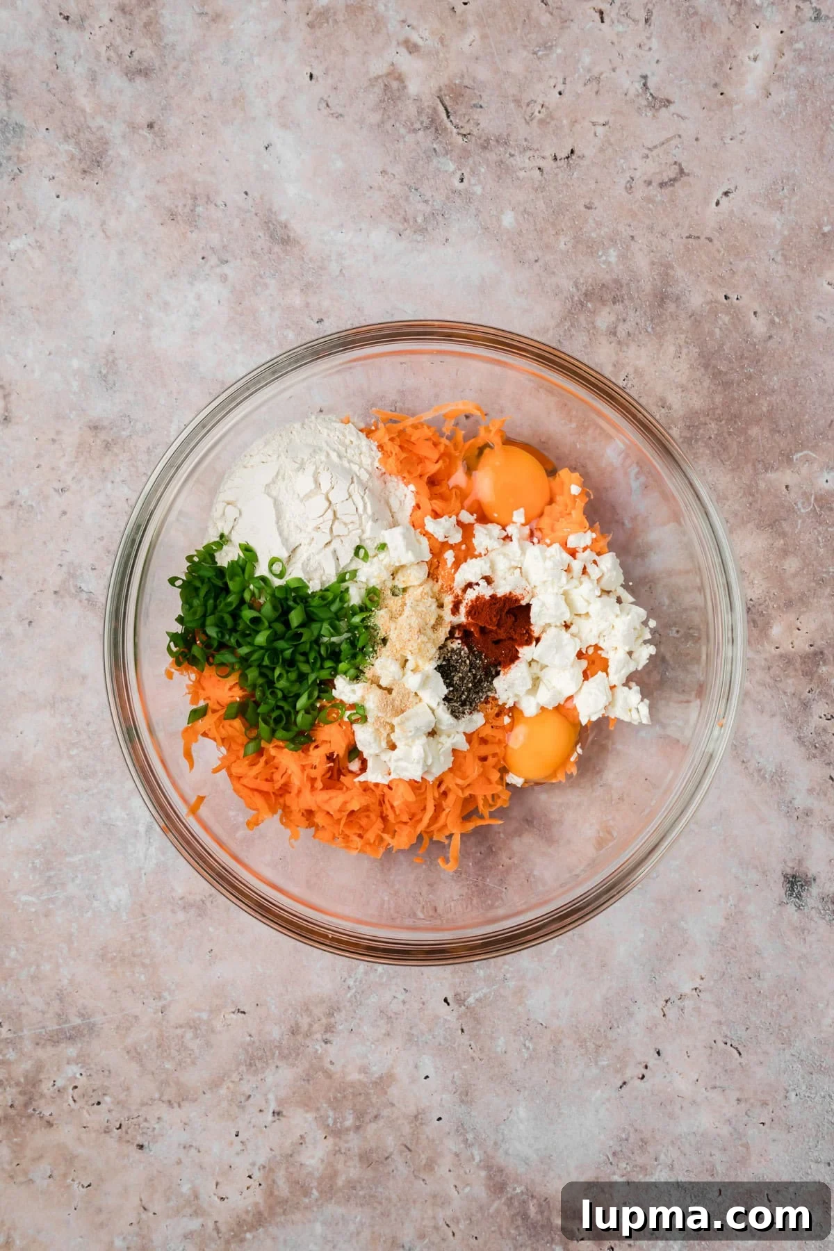 Sweet Potato Fritter Mixture 