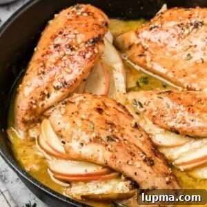 Apple and Brie Stuffed Chicken Breasts
