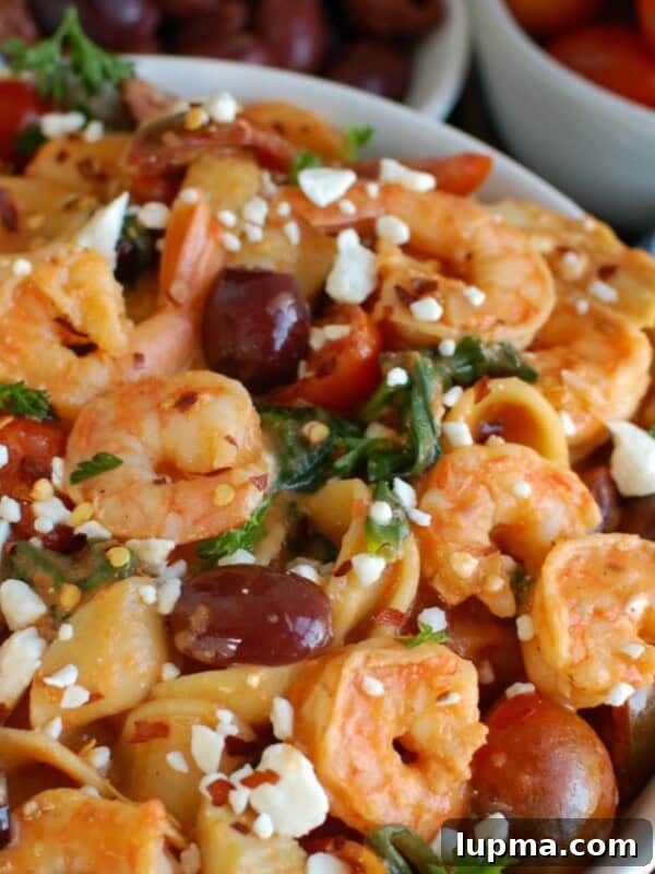 Sausage and Fennel Pasta with Lemon and Parmesan 15 One Pot Mediterranean Shrimp Pasta 1200 x 1200